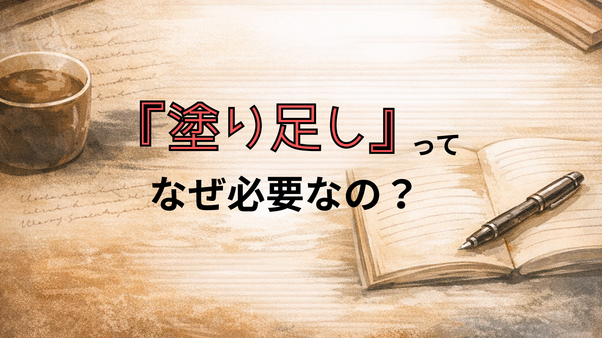 『塗り足し』 (1)